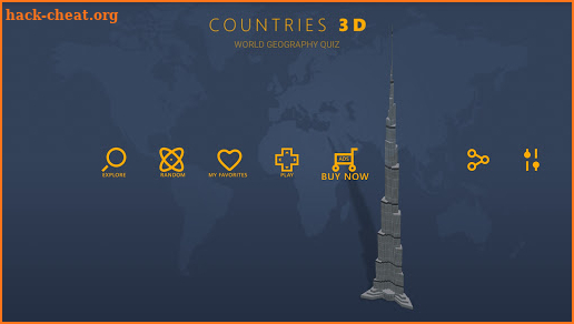 Countries of the world 3D: geo screenshot