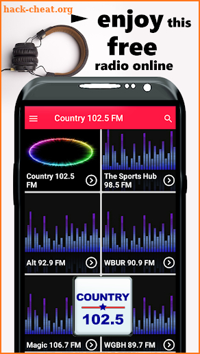 Country 102.5 FM Radio screenshot