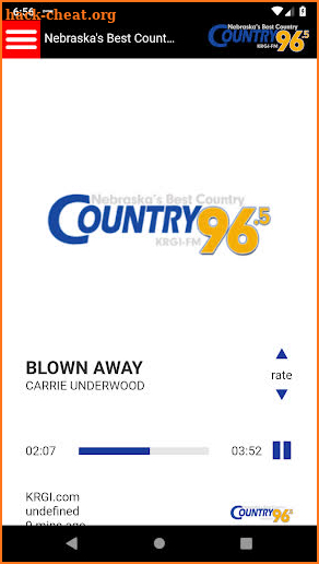 Country 96 KRGI-FM screenshot