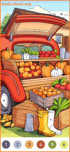 Country Farm Coloring Book screenshot