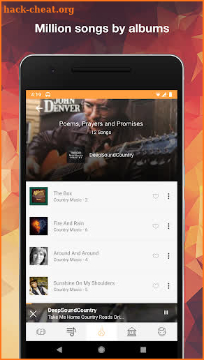 Country Music DeepSound - The Best Country Songs screenshot