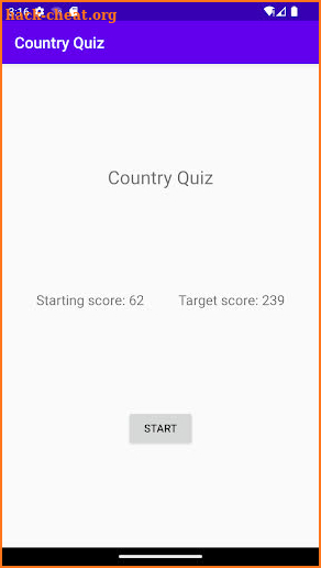 Country Question screenshot