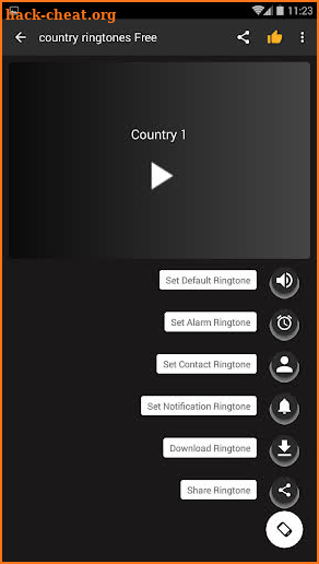 country ringtones free screenshot