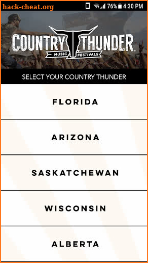 Country Thunder screenshot