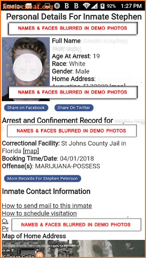 County Jail Inmate Search 2018 screenshot