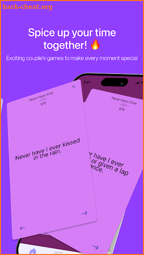 Couple games for adults - U&M screenshot