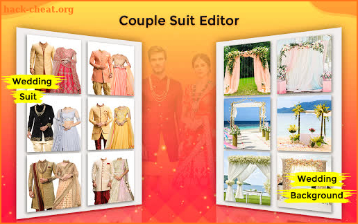 Couple Photo Suit Editor screenshot
