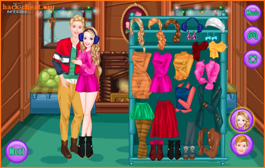 Couples Winter Looks - dress up games for girls screenshot
