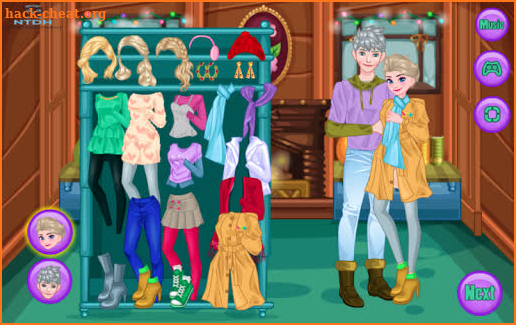 Couples Winter Looks - dress up games for girls screenshot