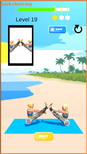 Couples Yoga challenge 3D screenshot