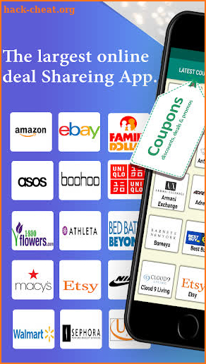 Coupon App  Discount Coupon Deal Cash Back Store screenshot