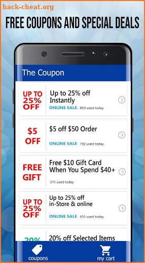 Coupon for My Bath & Body Works screenshot