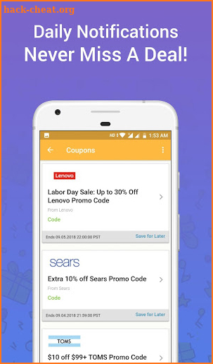 Coupons Buddy - Offers, Deals & Discounts screenshot