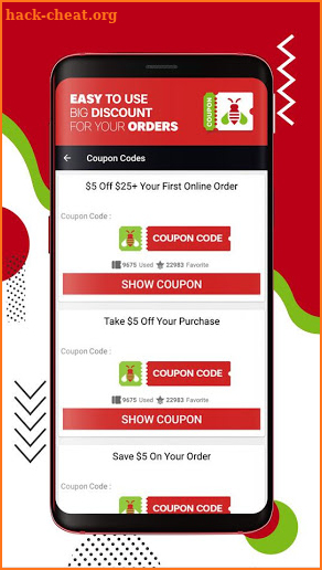 Coupons for Applebee's Discounts Promo Codes screenshot