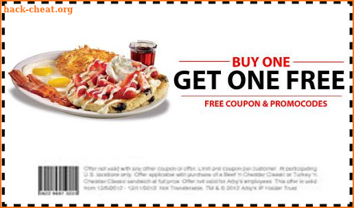 Coupons for Denny’s screenshot