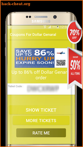 coupons for dollar genreral screenshot