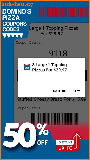 Coupons for Domino's Pizza 🍕 Deals & Discounts screenshot