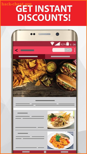 Coupons for Grubhub Food Delivery screenshot