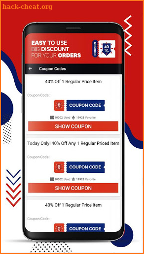 Coupons for Hobby Lobby Discounts Promo Codes screenshot