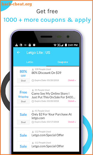 Coupons for Letgo - Buy or Sell screenshot