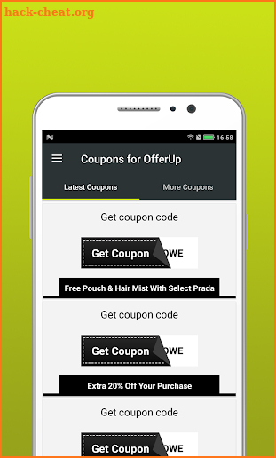 Coupons for OfferUp - Buy or Sell Used Stuffs screenshot