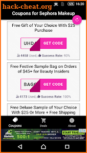 Coupons for Sephora screenshot