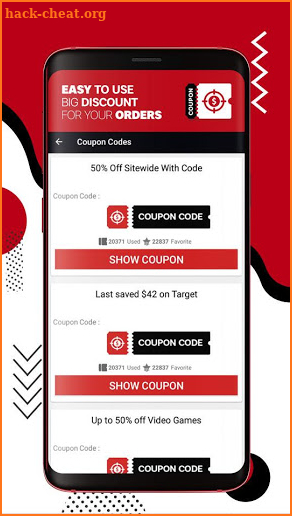 Coupons for Target Discounts Promo Codes screenshot