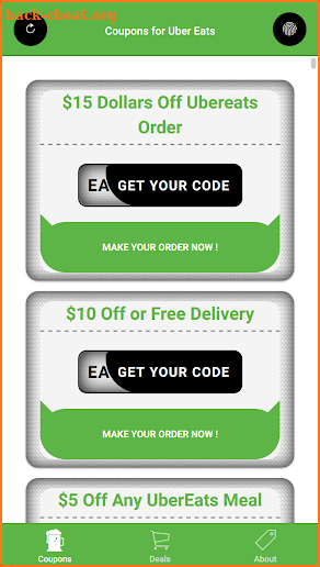 Coupons for Uber Eats - Food Delivery screenshot