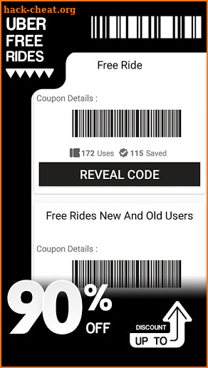 Coupons for Uber 🚖 Free Rides screenshot
