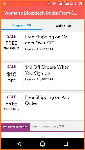 Coupons for Uniqlo discount screenshot