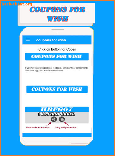 Coupons For Wish & Deals Discounts screenshot