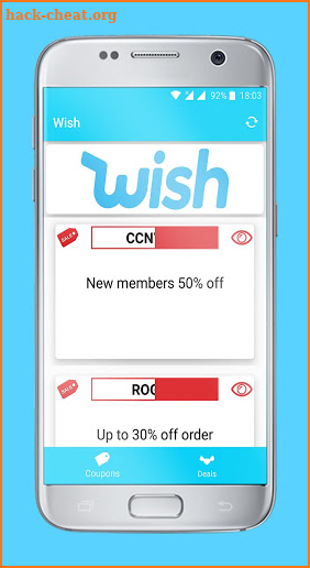 Coupons for Wish - Deals & Free Gifts screenshot