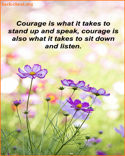 Courage & Strength Quotes screenshot