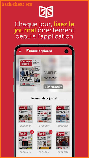 Courrier Picard : l'info locale, France et monde screenshot
