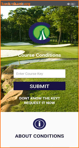 Course Conditions screenshot