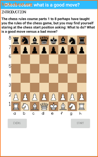 Course: find good chess opening moves (part 2) screenshot