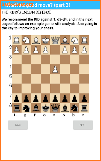 Course: find good chess opening moves (part 3) screenshot