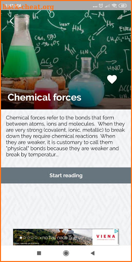 Course to learn easy chemistry screenshot