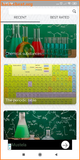 Course to learn easy chemistry screenshot