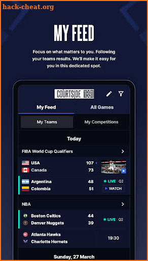 Courtside 1891 screenshot