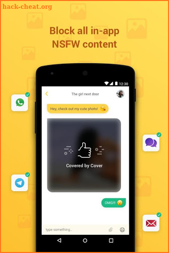 Cover: Auto NSFW Scan & Secure Private Gallery screenshot