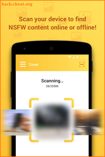 Cover: Auto NSFW Scan & Secure Private Gallery screenshot