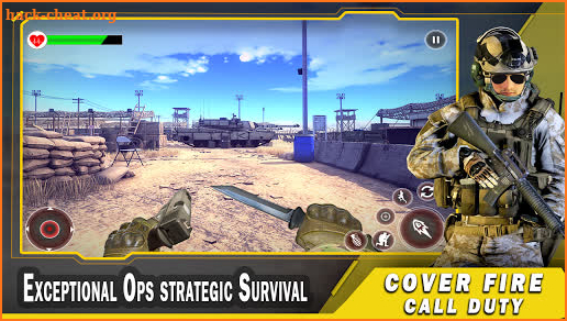 Cover Black Ops Fire - Battleground Duty Call Game screenshot