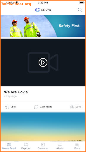Covia Go! App screenshot