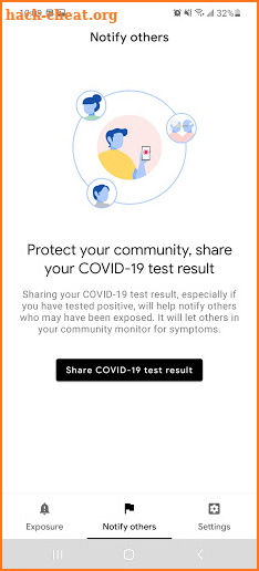 COVID Alert CT screenshot