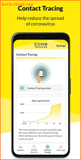 COVID Tracker Ireland screenshot