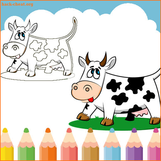 Cow Coloring Book screenshot