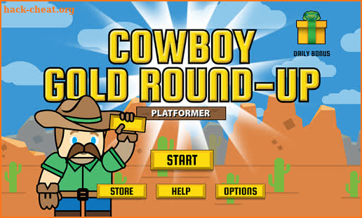 Cowboy Gold Round-Up Platformer screenshot
