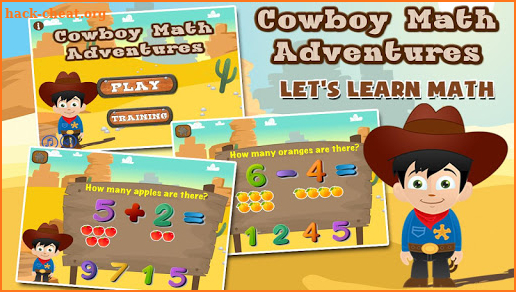 Cowboy Math Adventures Full screenshot