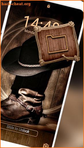 Cowboy Style Launcher Theme screenshot